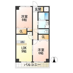 パット東原マンションの物件間取画像